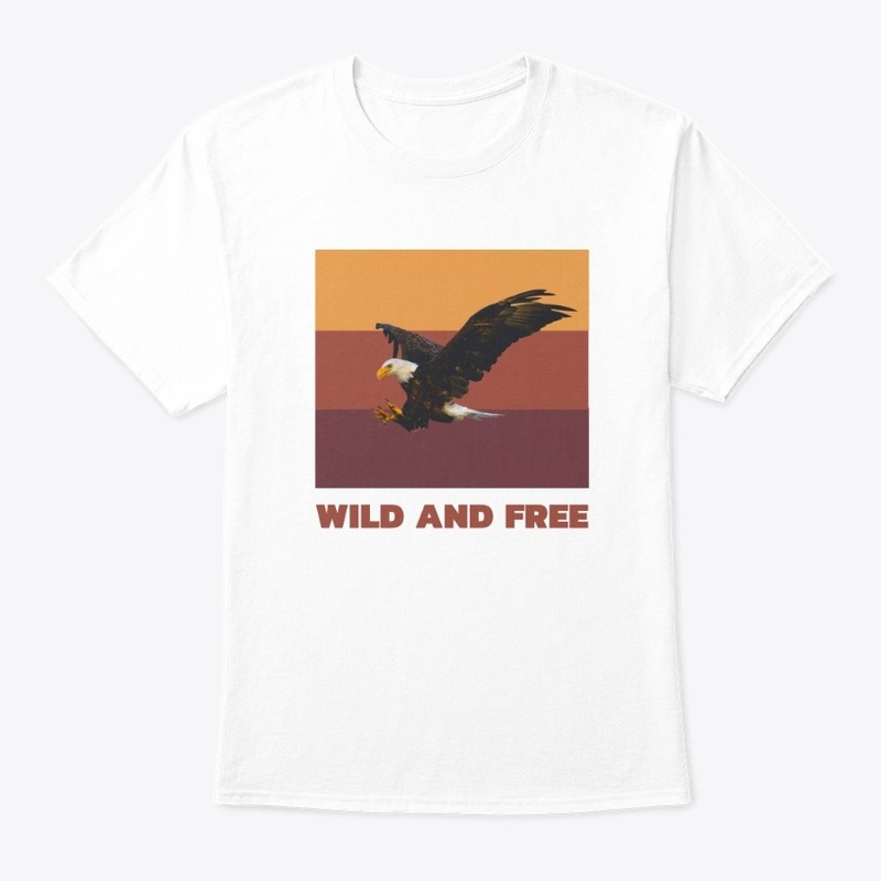 Wild and free eagle design