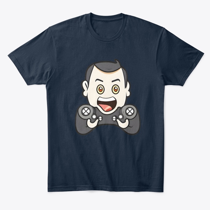 Cartoon Video Gaming T-shirt Design
