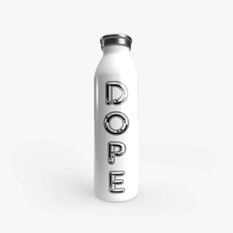 DOPE  Printed Water Bottle