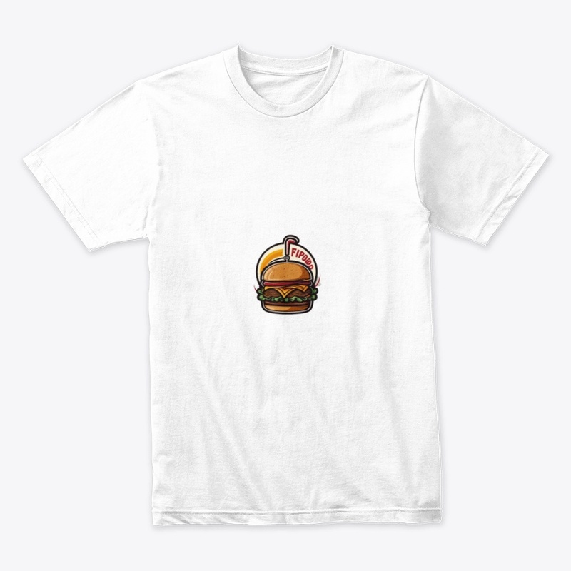 Classic food t-shirts design 