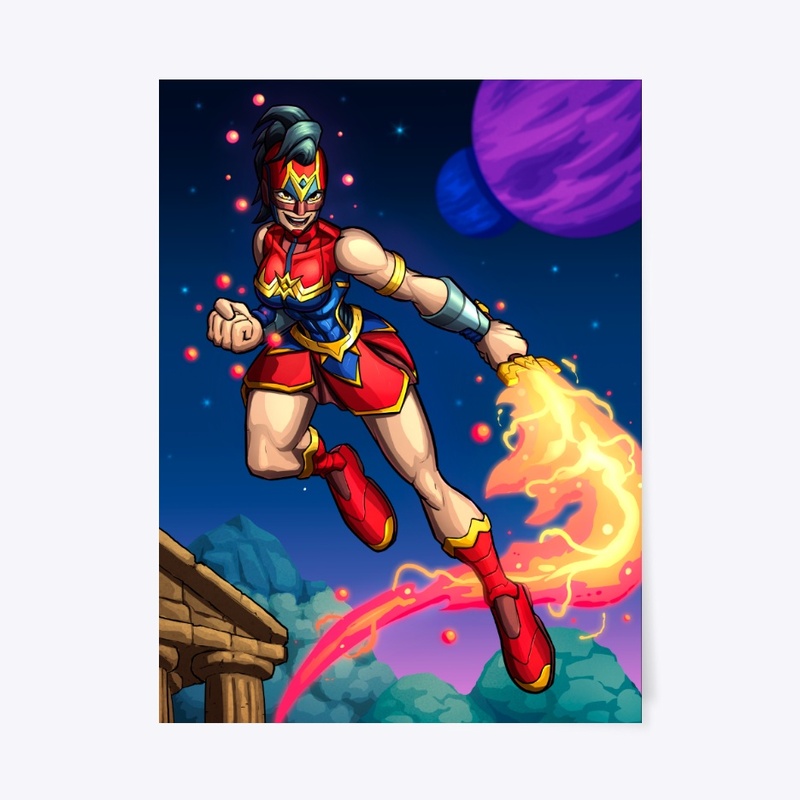 Captain Wonder Remastered POSTER