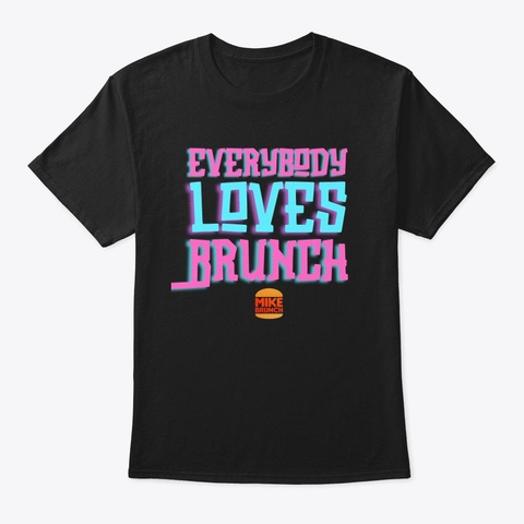 The Brunch Collection Black áo T-Shirt Front