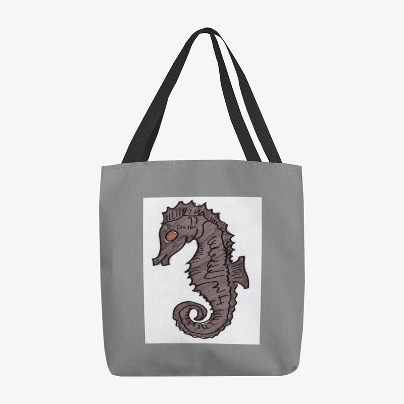 Div Jen All-Over Print Tote Bag