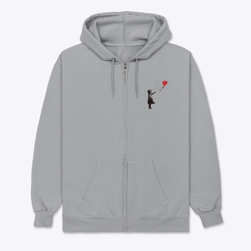 Mood Zip Hoodie Banksy art