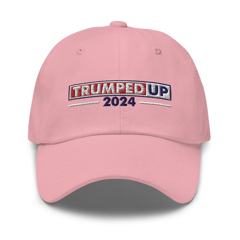 TRUMPED UP! (pink w/back