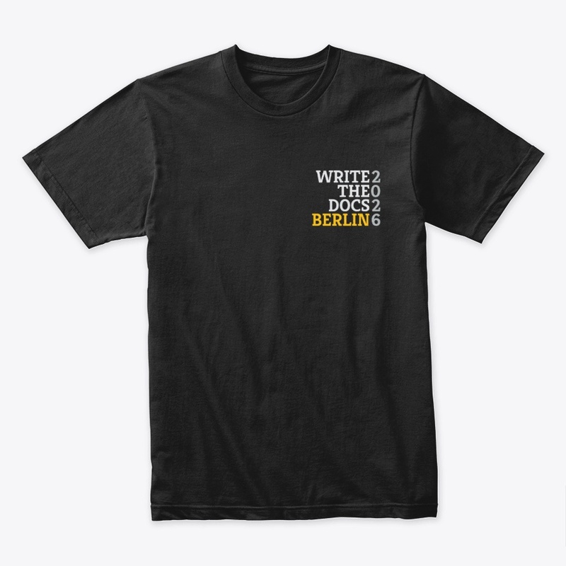 Write the Docs Berlin 2026 shirts