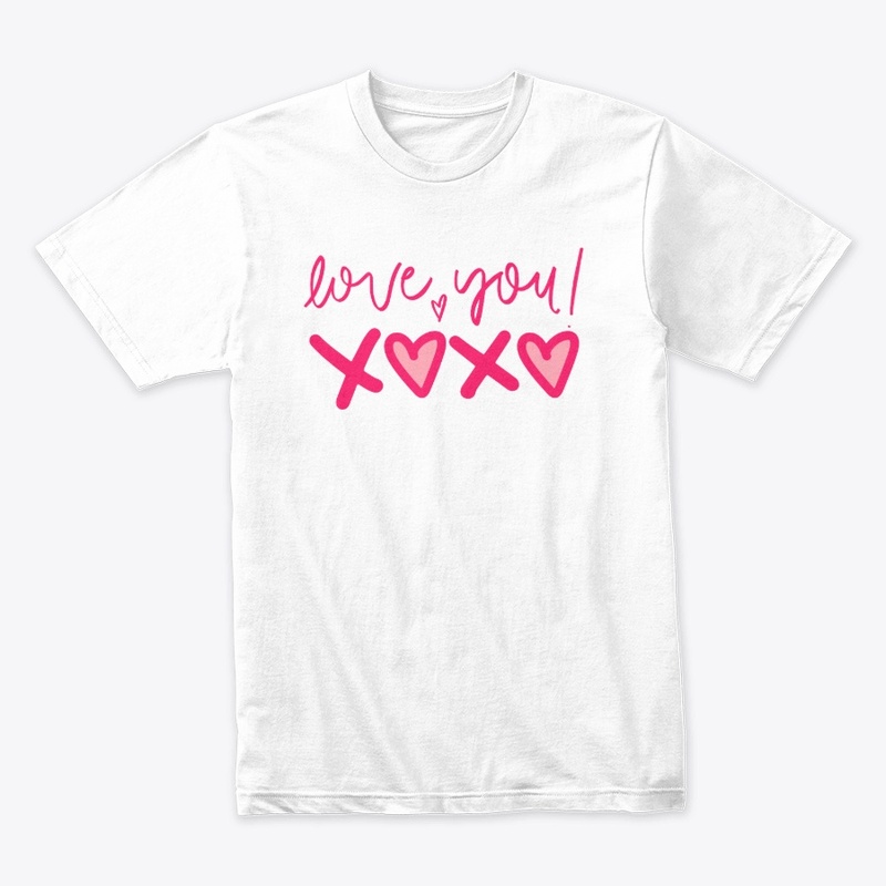 Love You Cute Couple T-Shirt