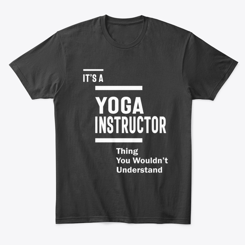 Yoga Instructor Job Title Gift