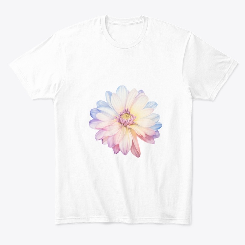 Whispers of Spring: Pastel Flower