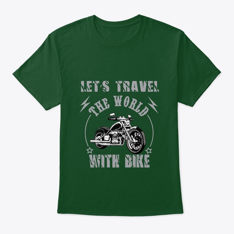 Let's travel the world with bike.