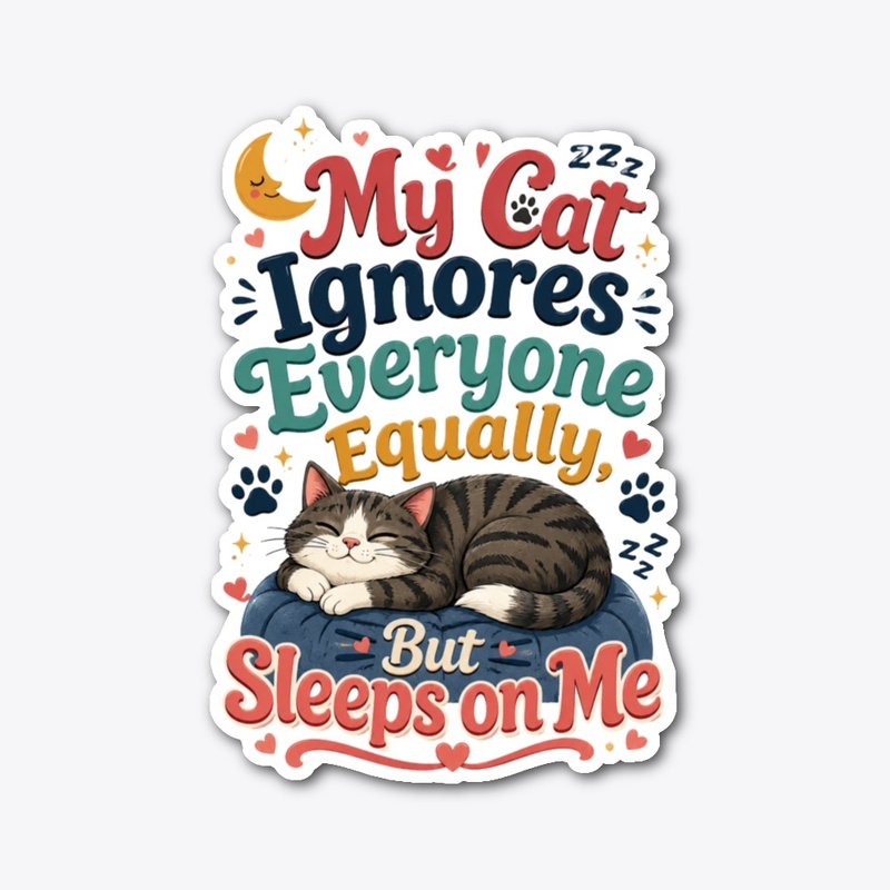 My Cat Ignores Me Merch