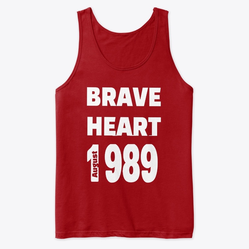 Brave heart T Shirt - August 1989