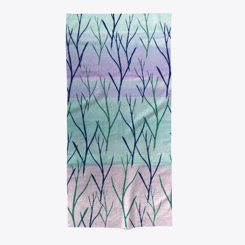 Branches on Watercolor