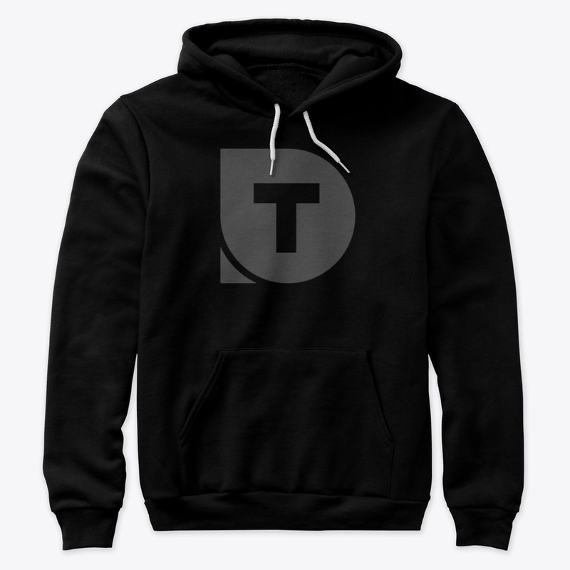 DailyTekk Black On Black Logo