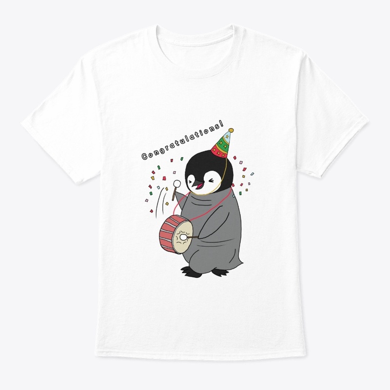 Congratulations - Cute Baby Penguin