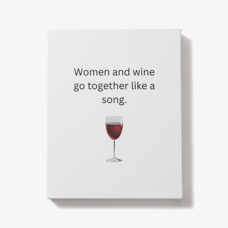women and wine