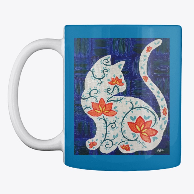Orange Lotus Kitty