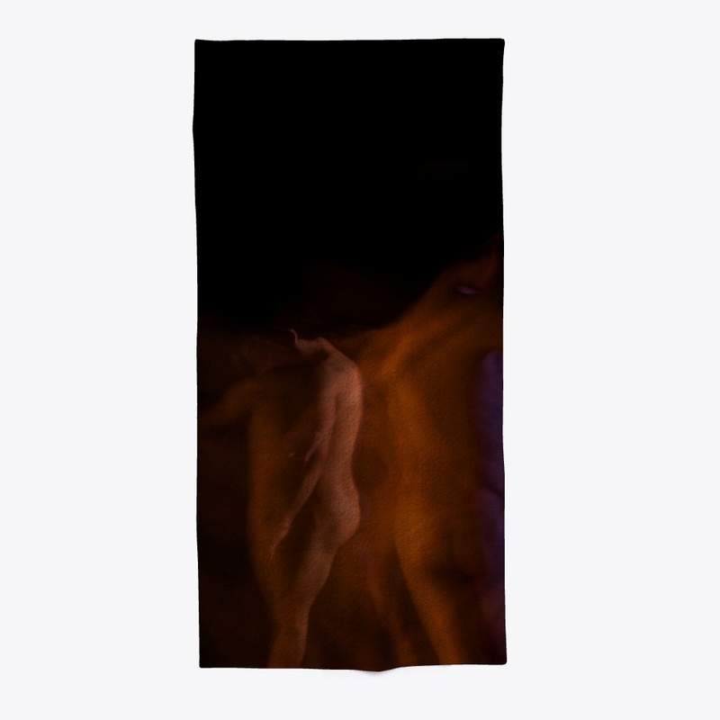 Man movement in the dark