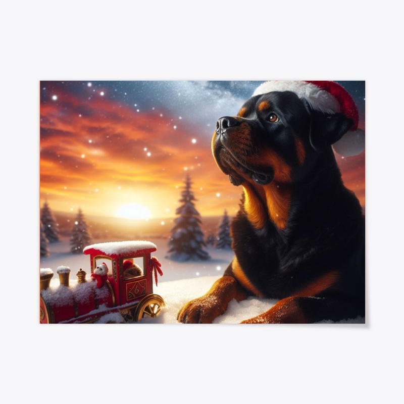Rottweiler Christmas 