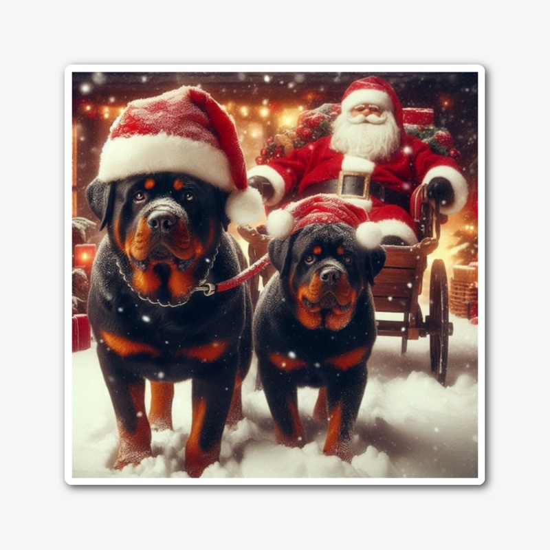 Rottweiler Christmas