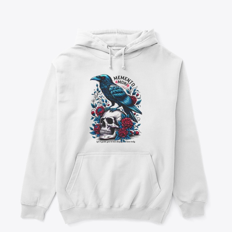 Ancient Quote, Memento Mori Hoodie