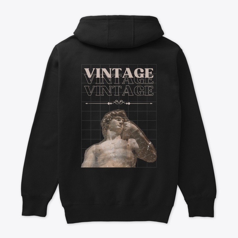 Vintage unisex hoodie
