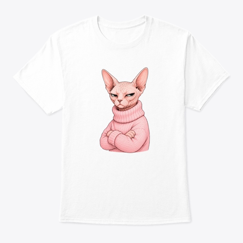 Cold And Judging You Sphynx Cat