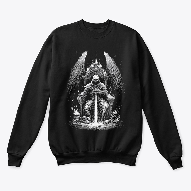 Skull King on Bone Throne