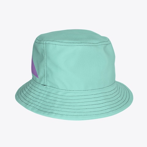 Island Challenge Mentor Bucket Hat Mint T-Shirt Back
