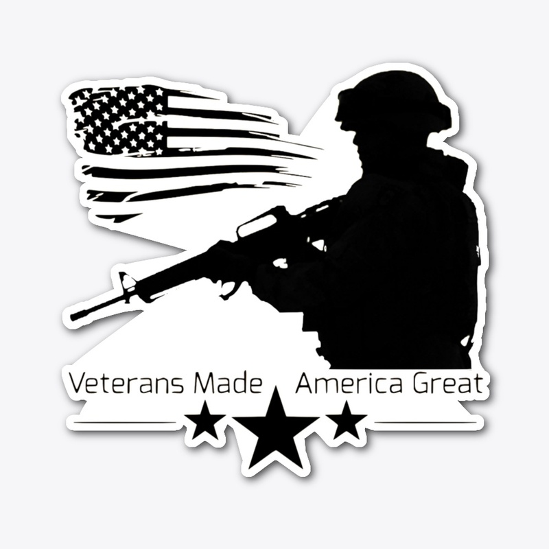 VMAG Flag and Soldier