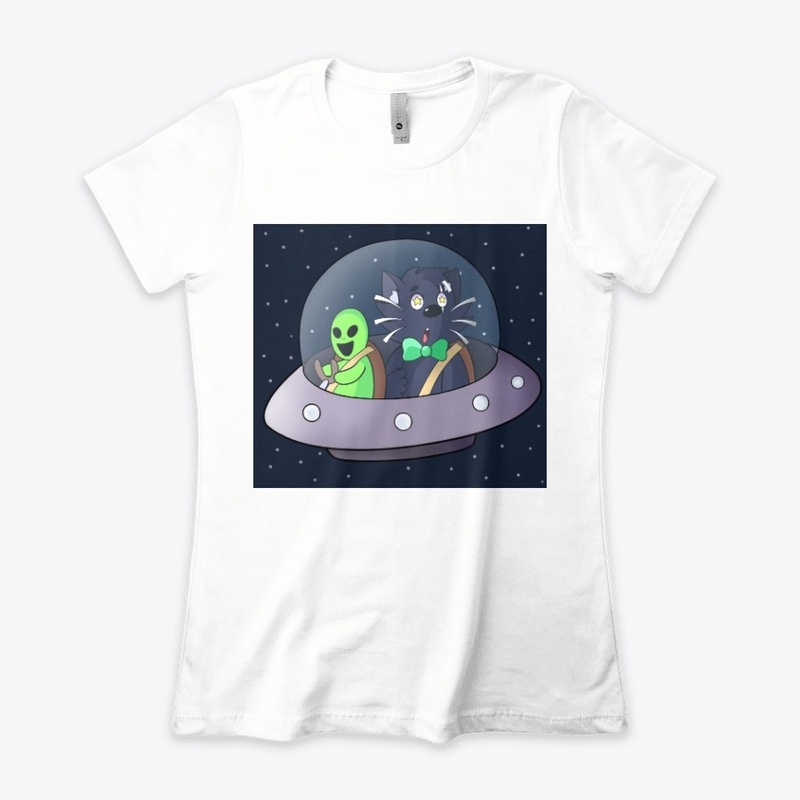 Mako y Frujel OVNI Tshirt de mujer 