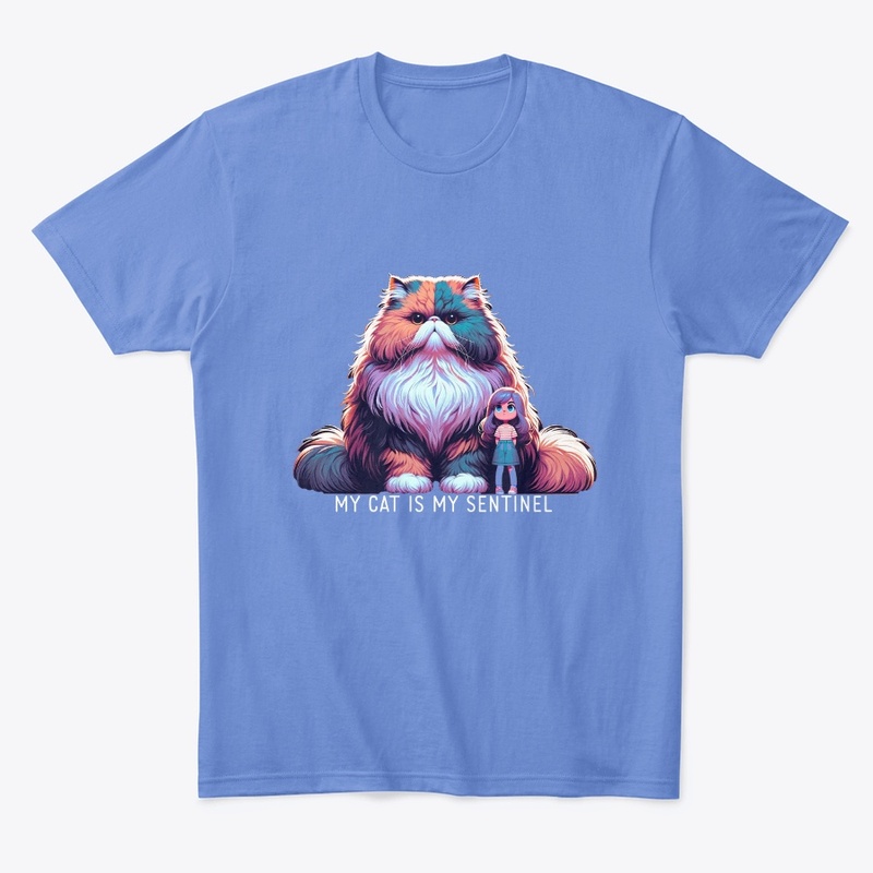 My Cat Is My Sentinel Multicolor