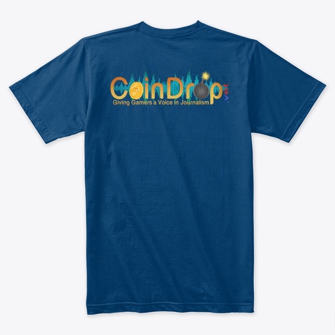 2024 Podcast Shirt Cool Blue T-Shirt Back