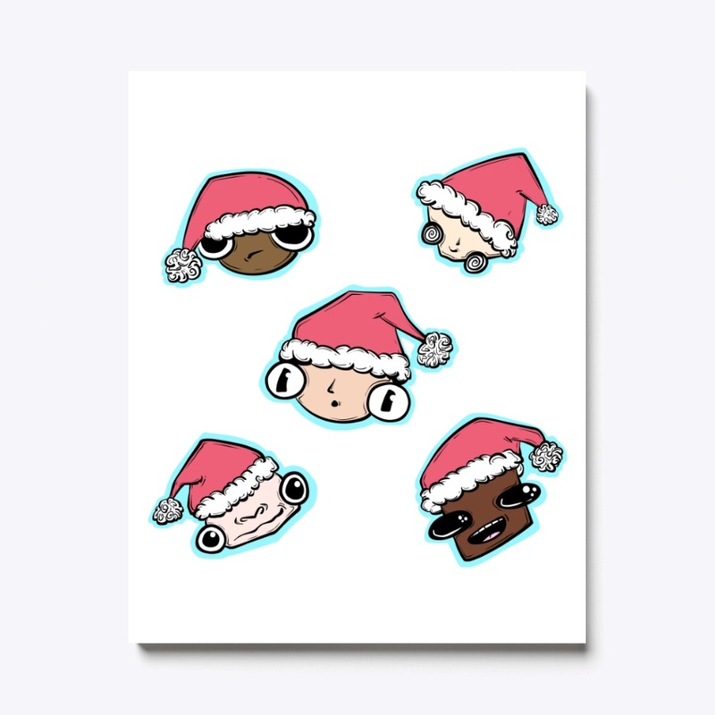 Santa Hat Friends