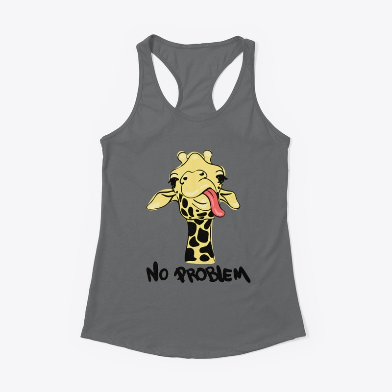 No Problem giraffe design