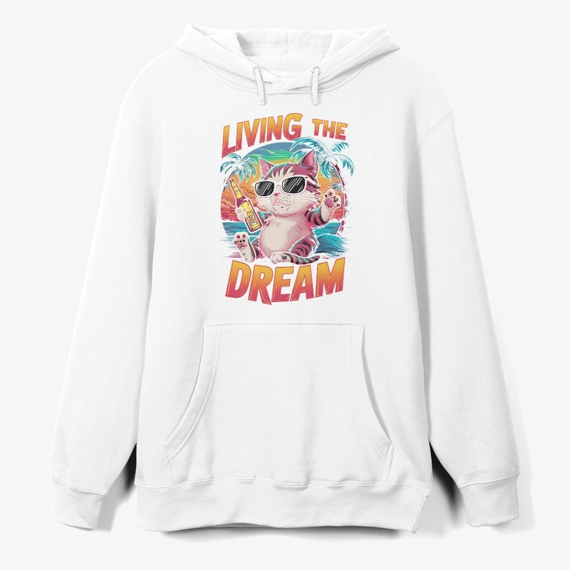 Cat Dream t-shirt design