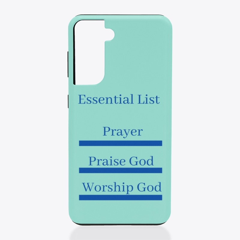 Personal Spiritual Essential List