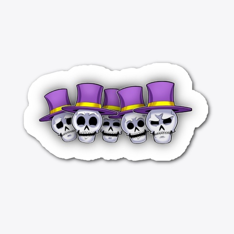 Skully Bones Official Merch Standard Kaos Front