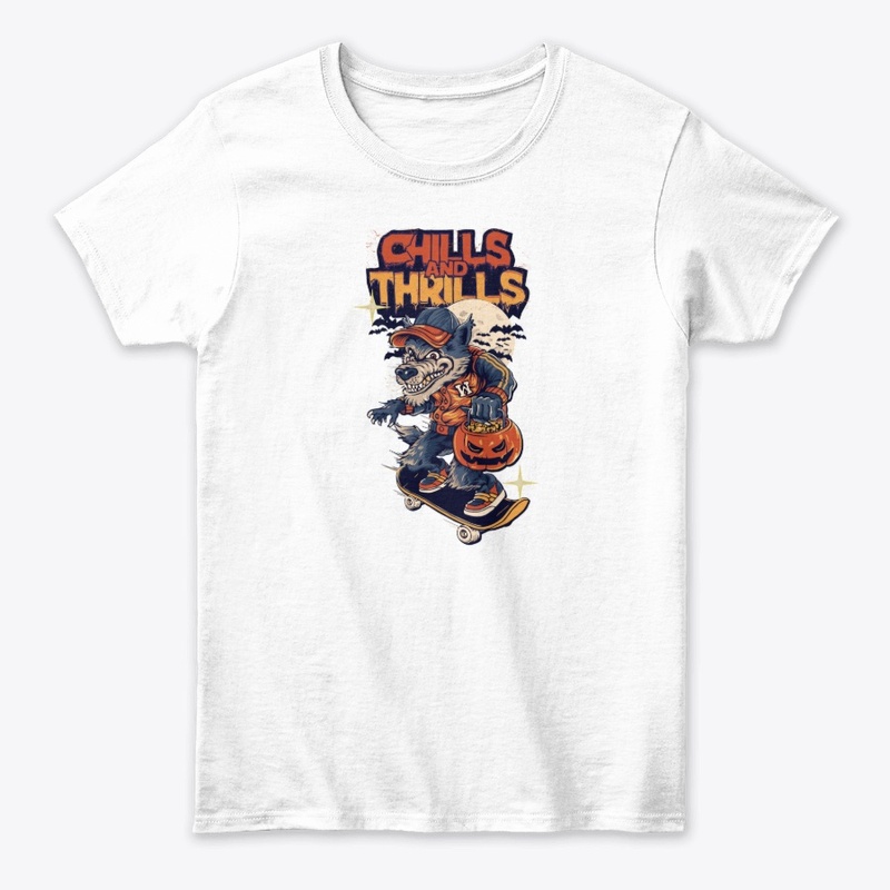 Chills and Thrills Halloween Skater