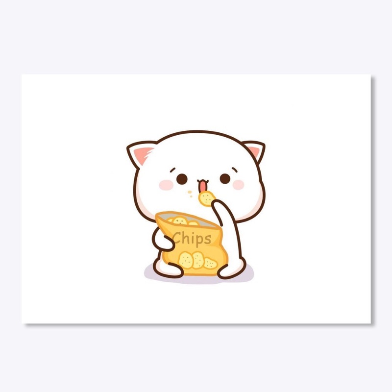 Chip Cat Stickers