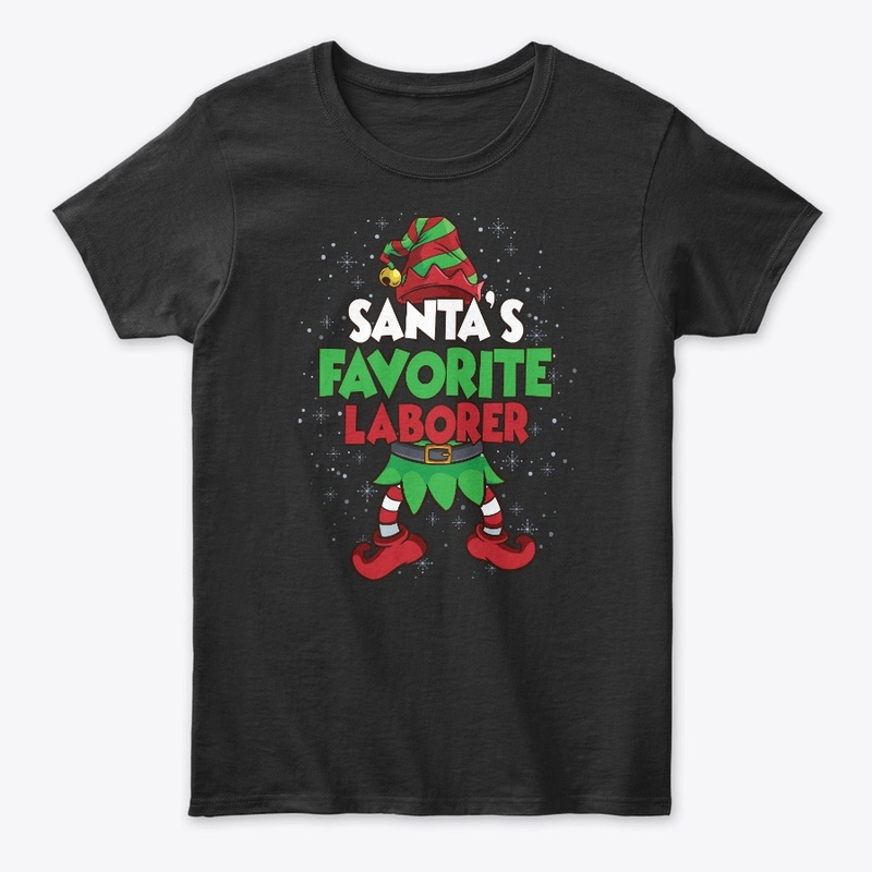 Santa's Favorite Laborer Hoodie