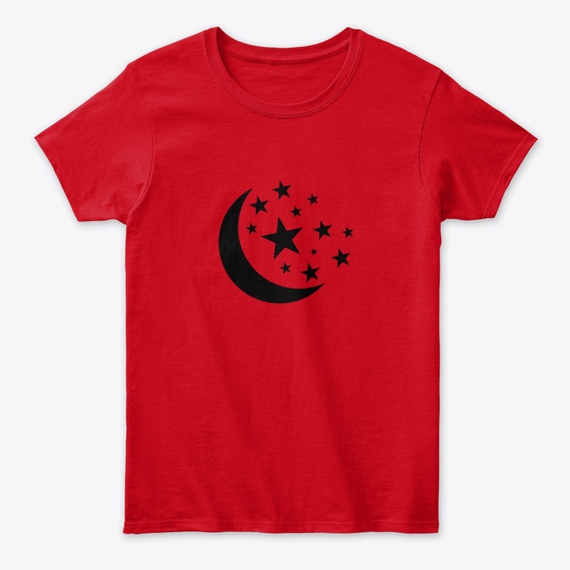 Moon design t-shirt 