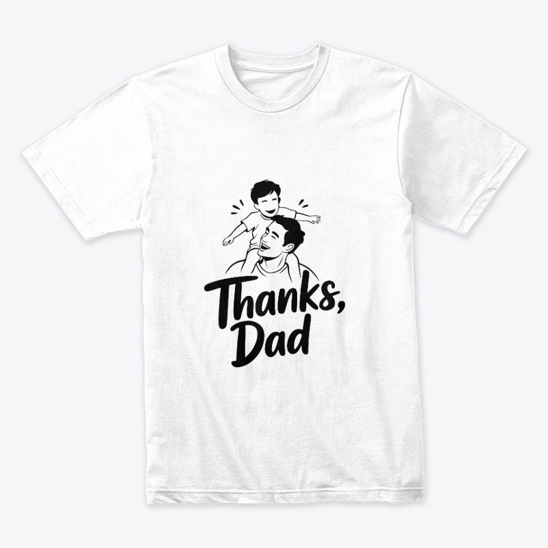Thanks Dad – Heartfelt Typography Design