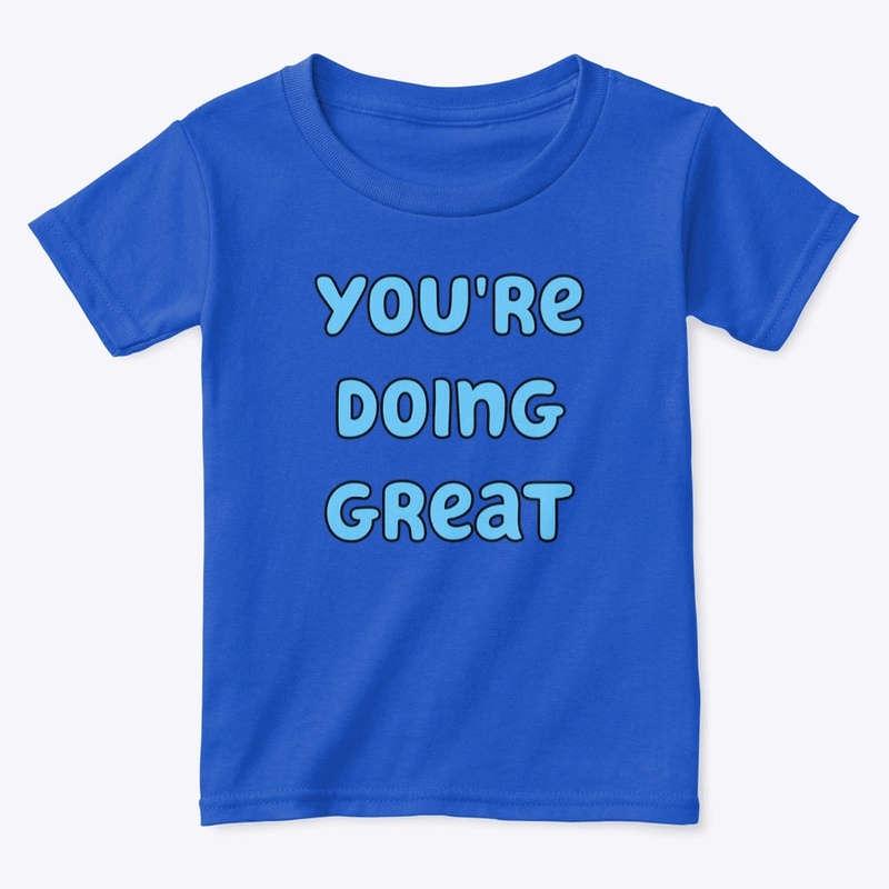 You're doing great