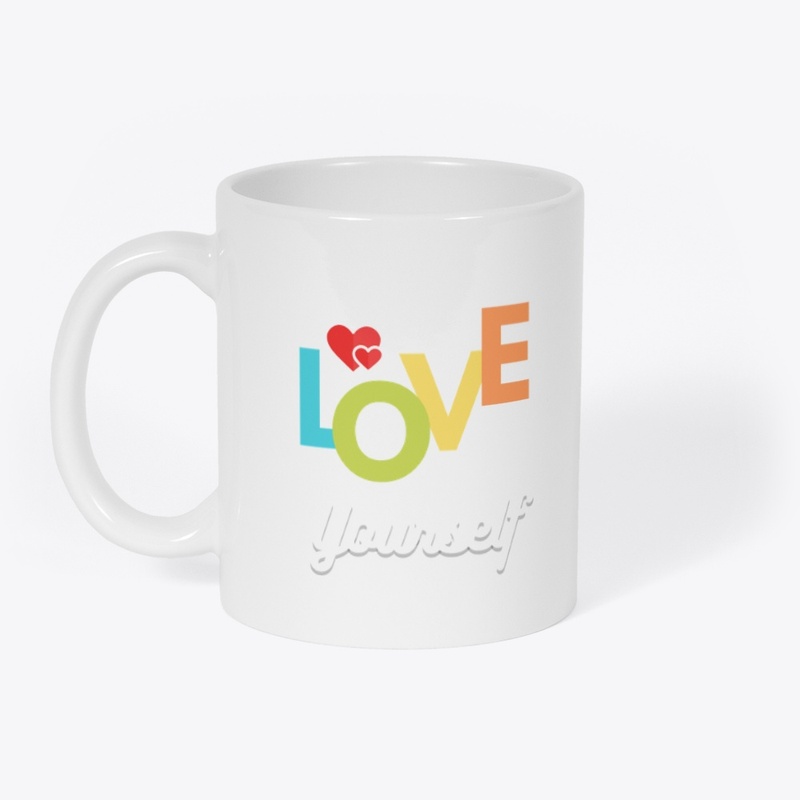 Love Yourself typography T Shirt