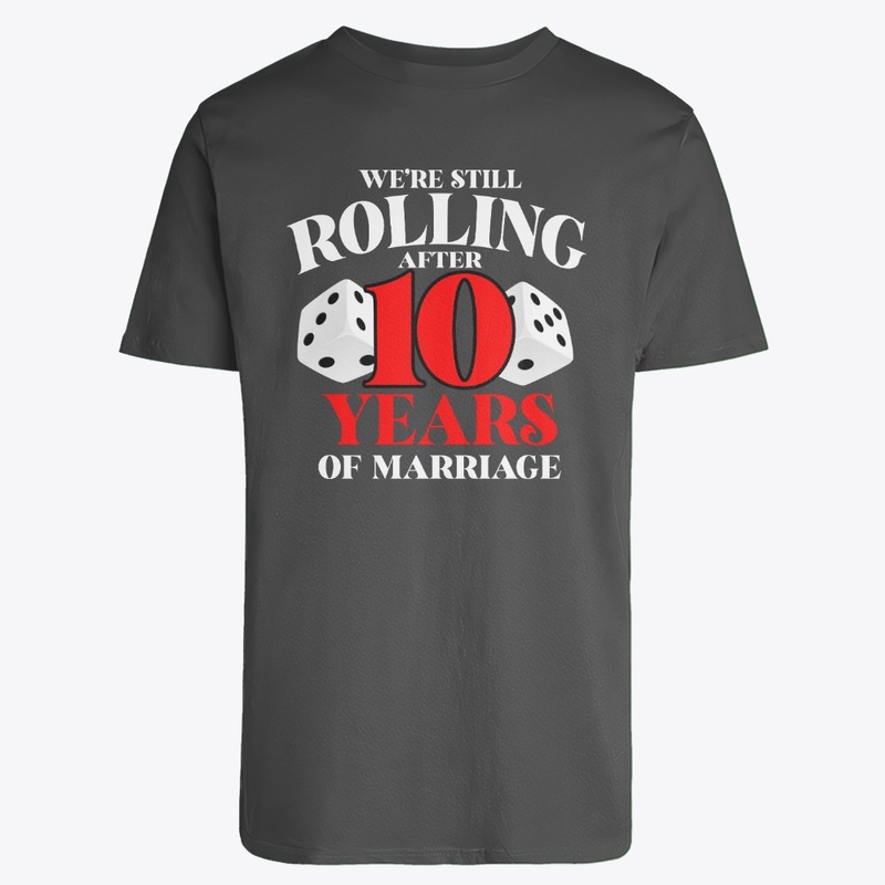 Couples Married 10 Years Funny  T-shirts