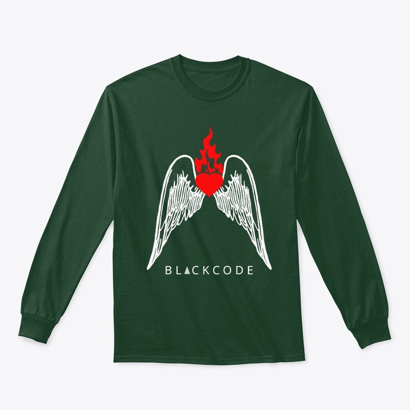 Fiery Wings T-Shirt | BLACKCODE
