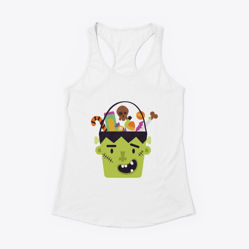  Frankenstein's Head Candy Bucket
