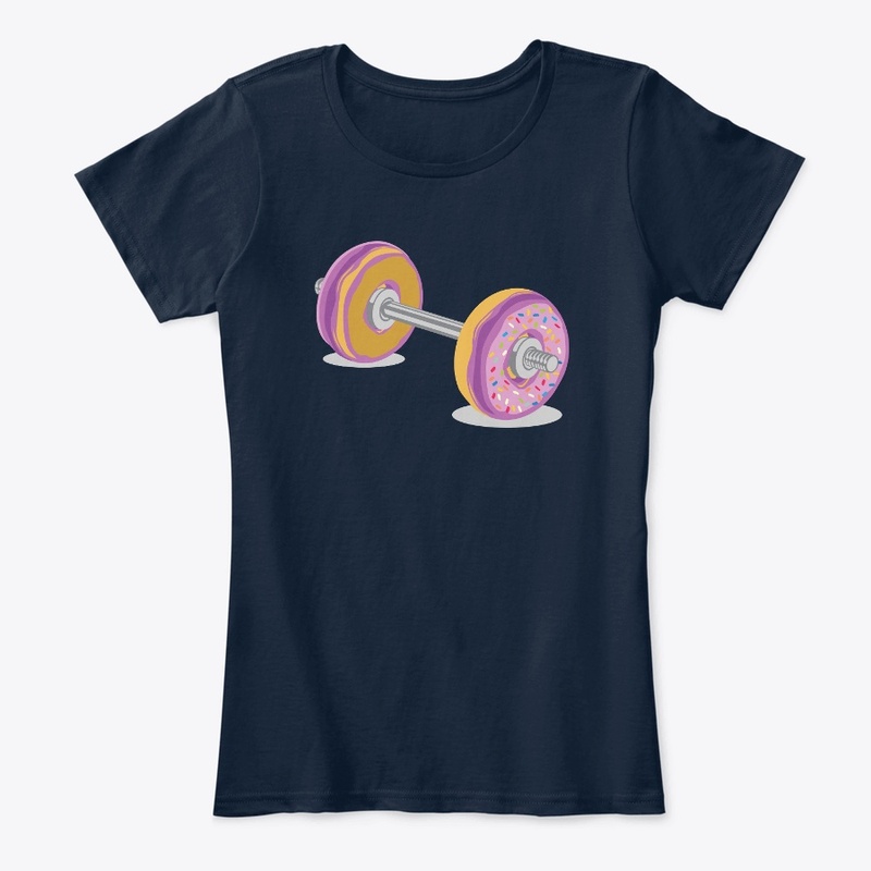 Donut Barbell Creative Art Design