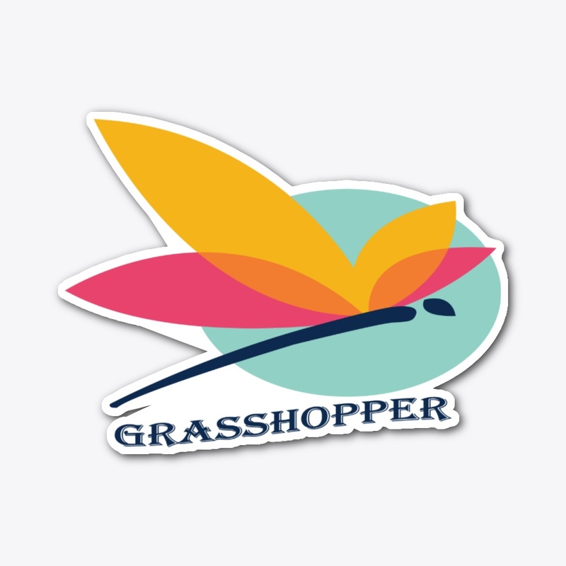 A grasshopper as a symbol
